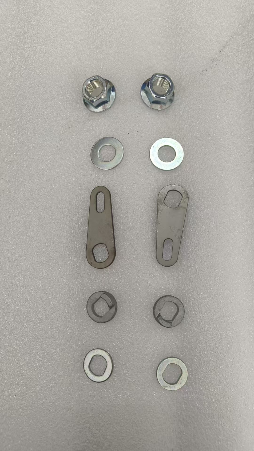Ridstar Rear wheel screw, nut, washer set