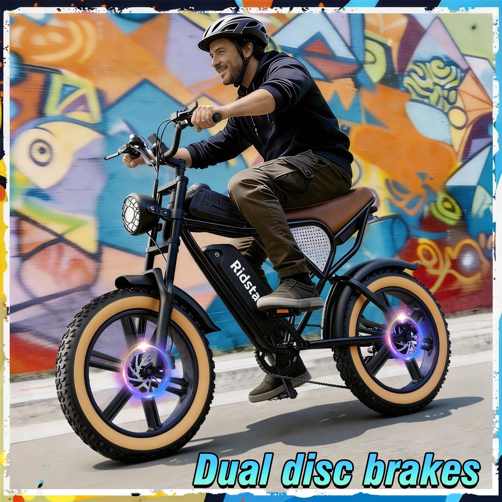 Ridstar Q30Luxe Lite 1500W Fat Tire Ebike