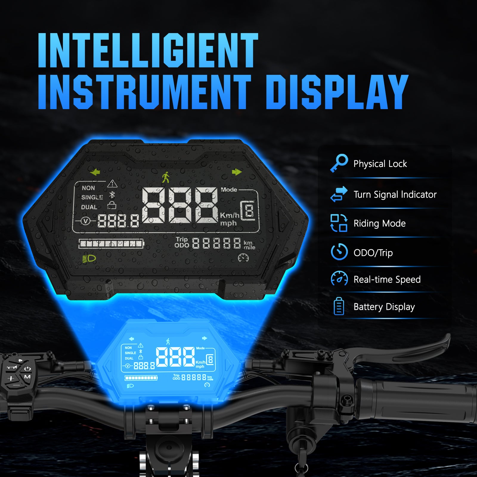 LIT-Z4 1200W Adult electric scooter