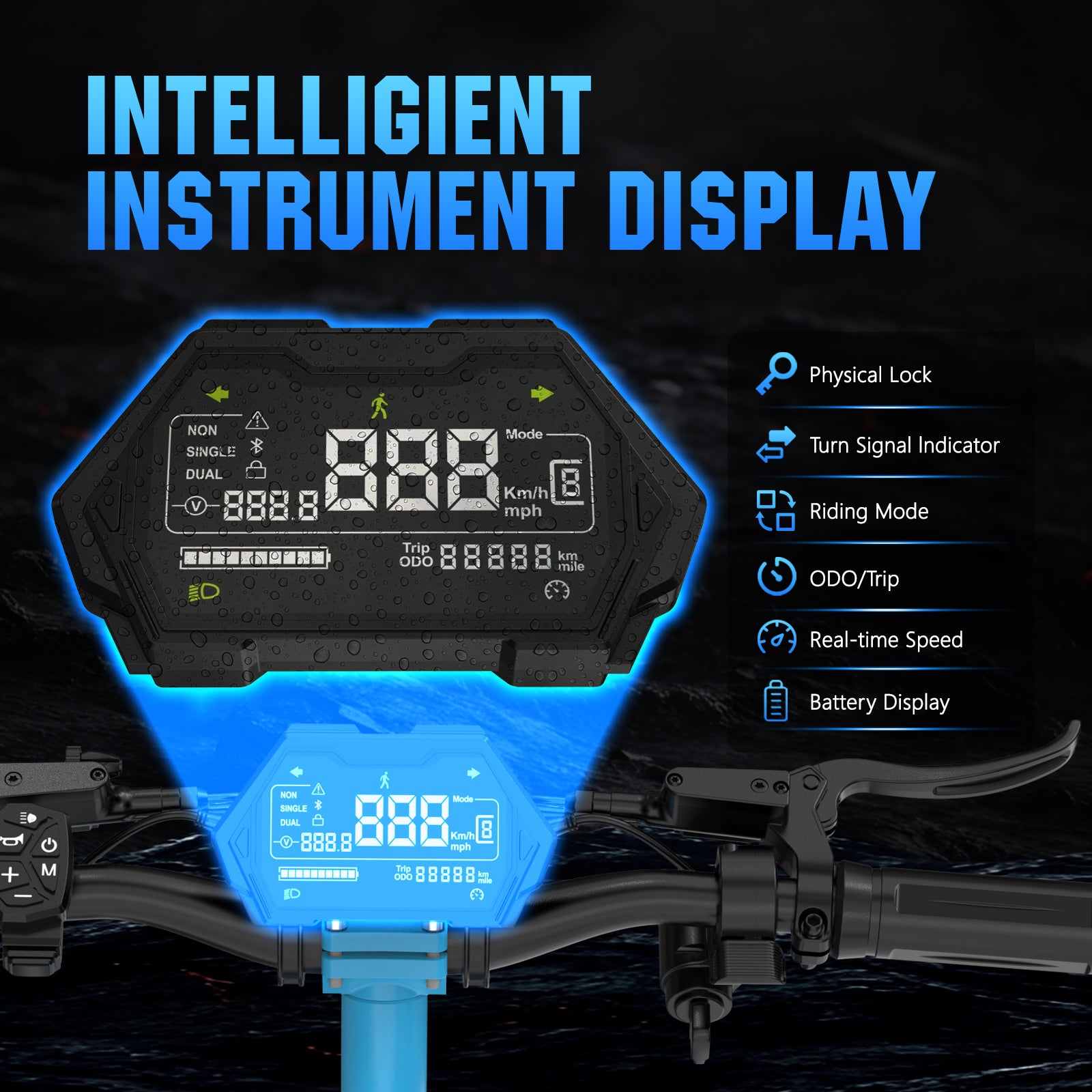 LIT-Z3 1500W Adult electric scooter