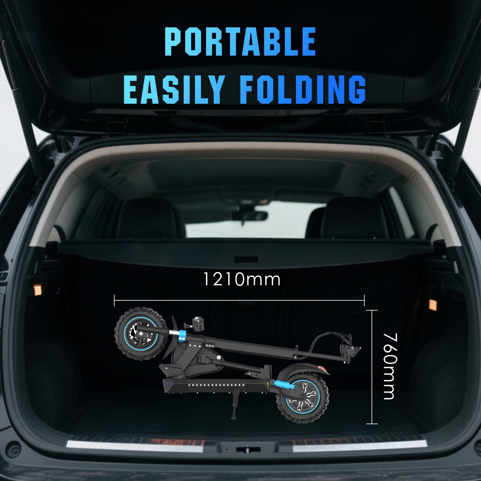 Ridstar® LIT-S6PRO 1200W Adult electric scooter