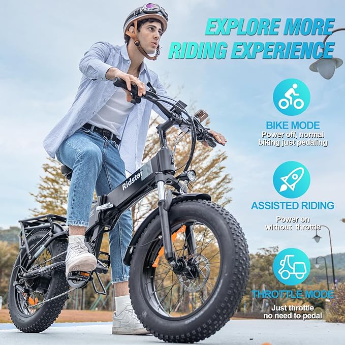 Ridstar H20 Folding Electric Bike-6