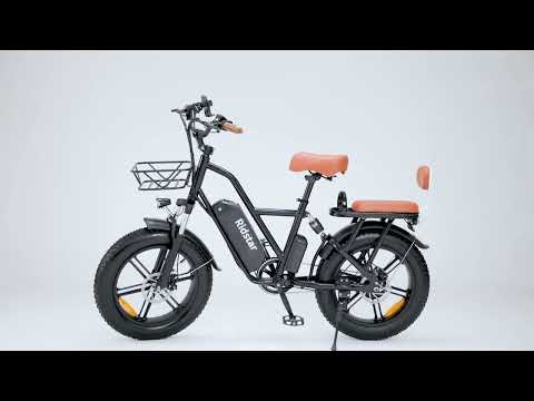 Vélo électrique Ridstar® FM001 2 places à gros pneus