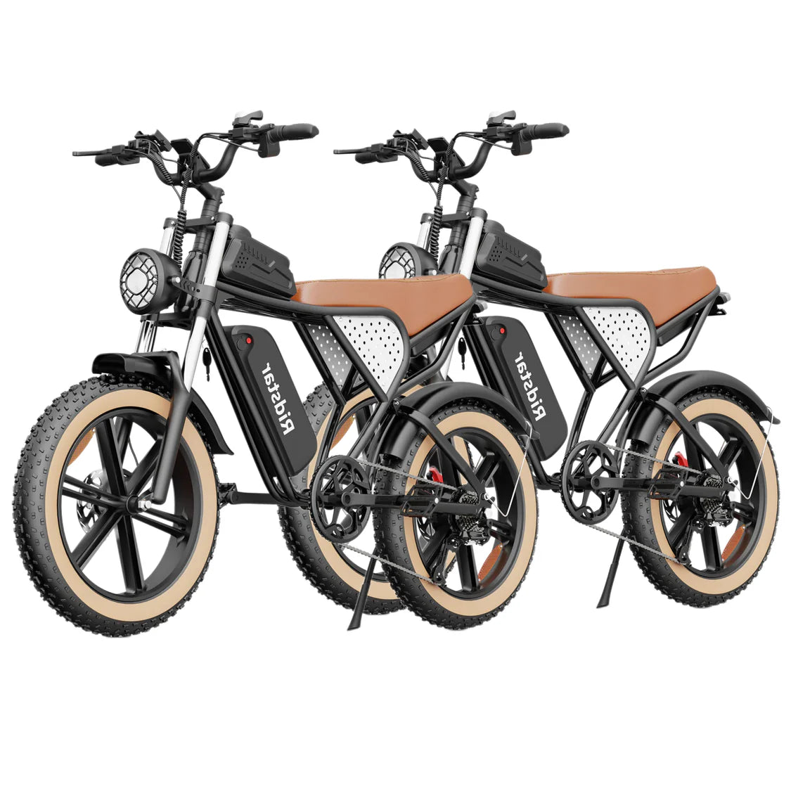 Ridstar® Q20Luxe 1500W 48V 20Ah Battery 20''Fat Tire Mountain Electric Bike for Adult * 2