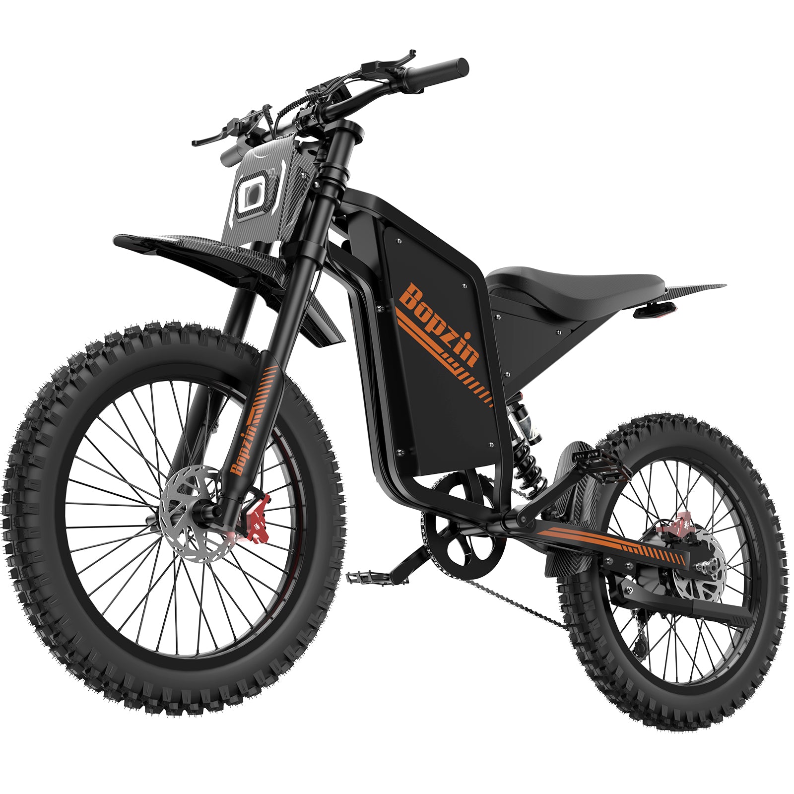 Bopzin Q8 60V 2000W Fat tire mountain electric motorcycle for aldult
