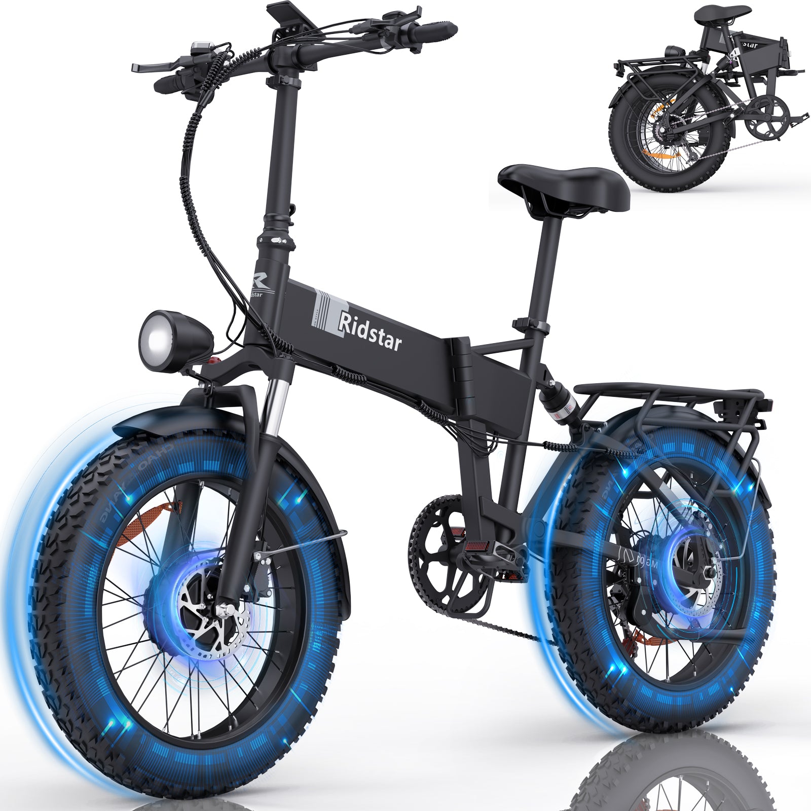 Vélo de montagne électrique Ridstar® H20 1000W