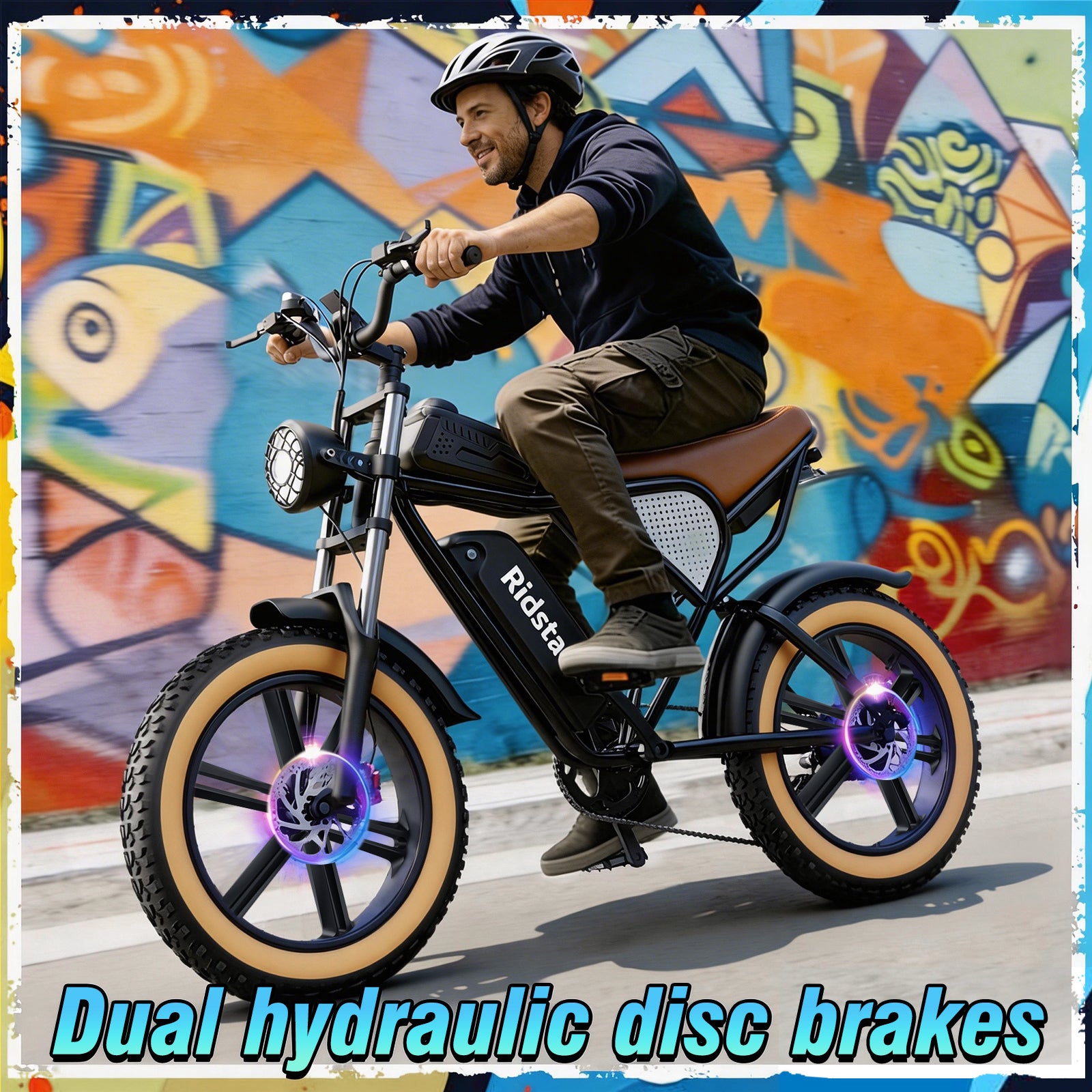 Ridstar® Q30Luxe 2000W Fat Tire Ebike