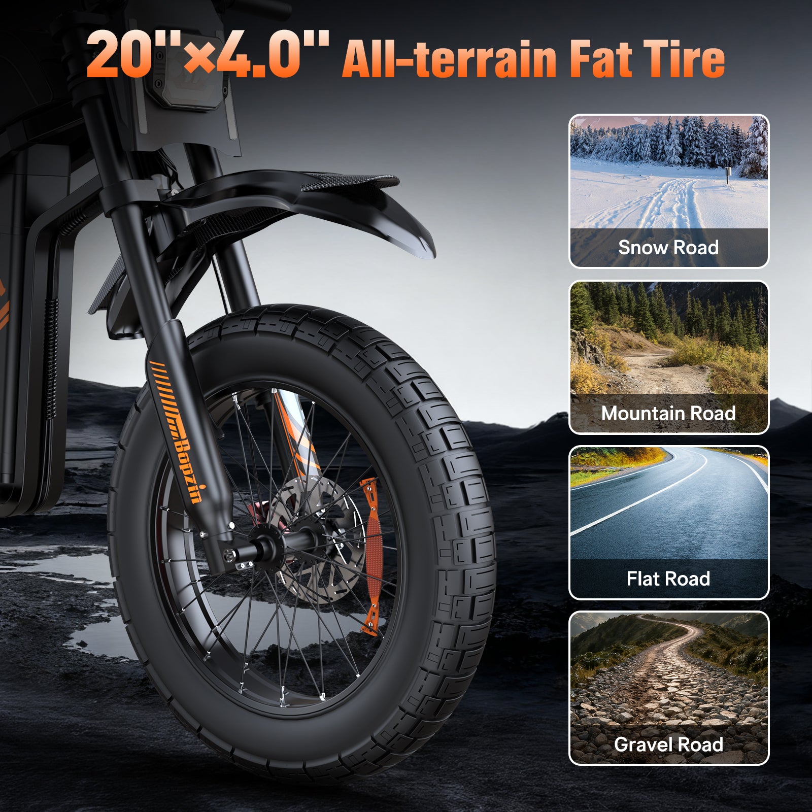 M2000 60V Fat Tire Electric Motorcycle for aldult: An All-Round Riding Partner for Diverse Travel Needs