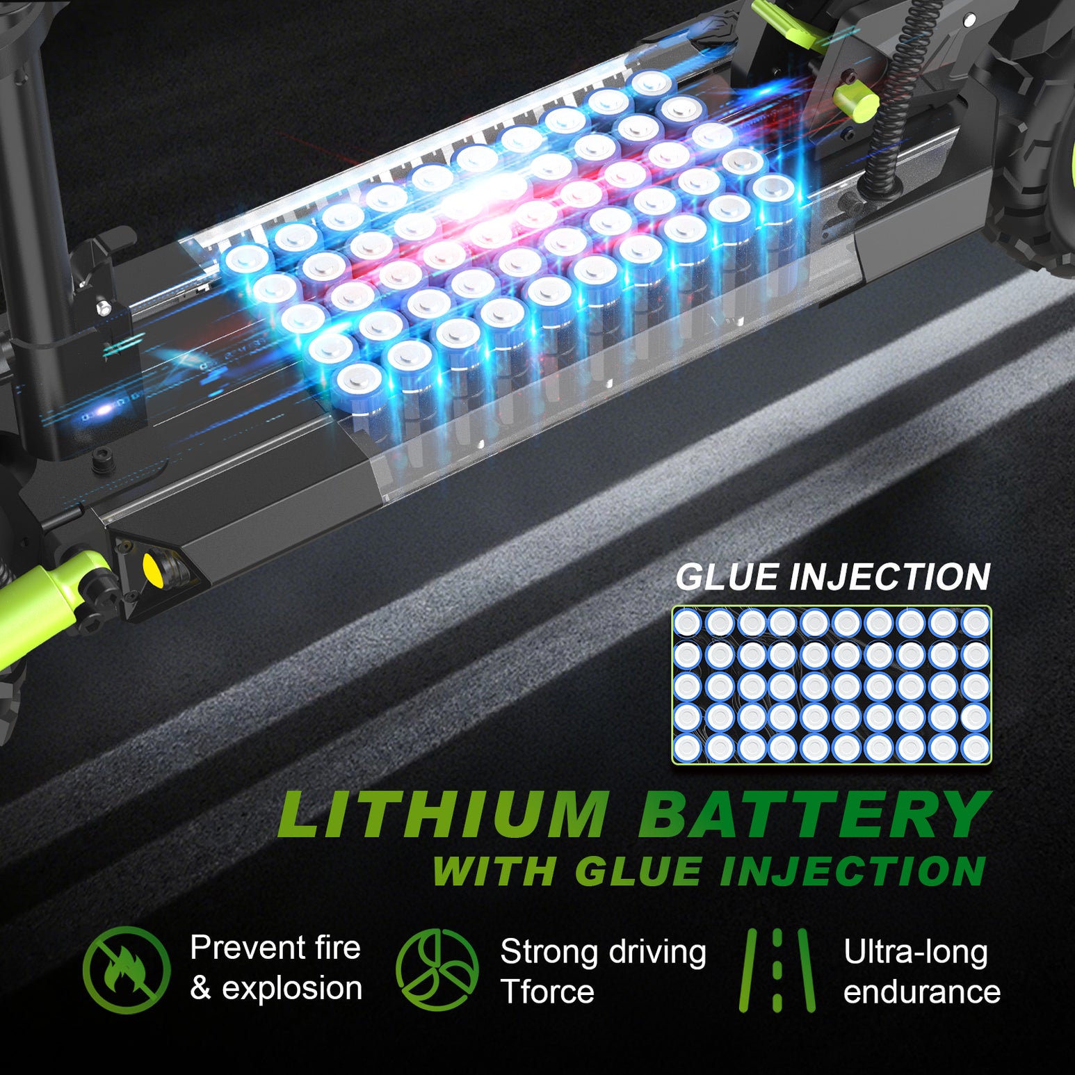 LIT-S6 1200W  Adult electric scooter