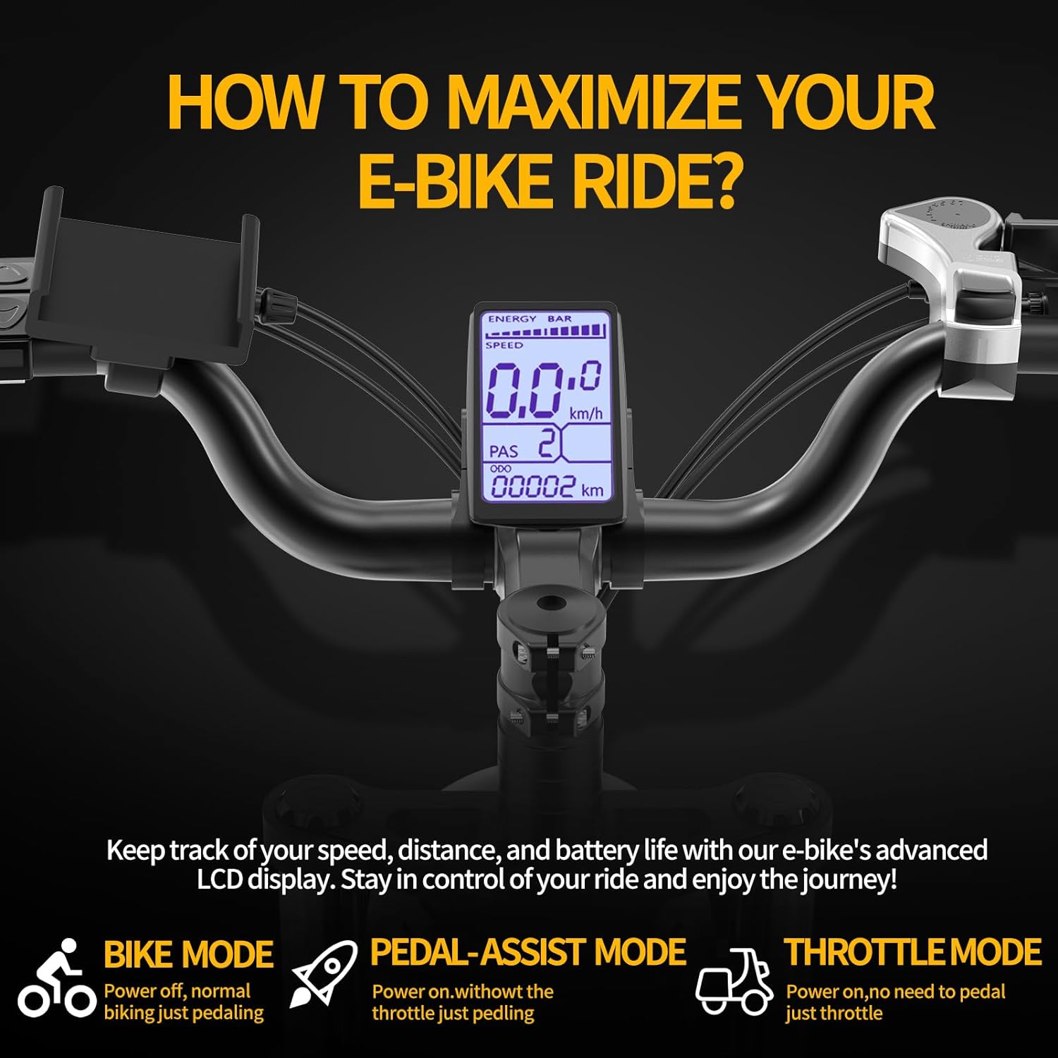 Ridstar Q20Pro 2000W Fat Tire Ebike-3