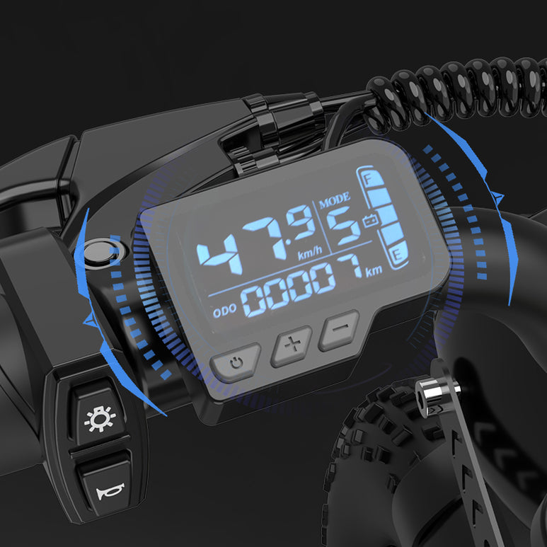 Ridstar® Q16 1500W Fat Tire Electric Bicycle