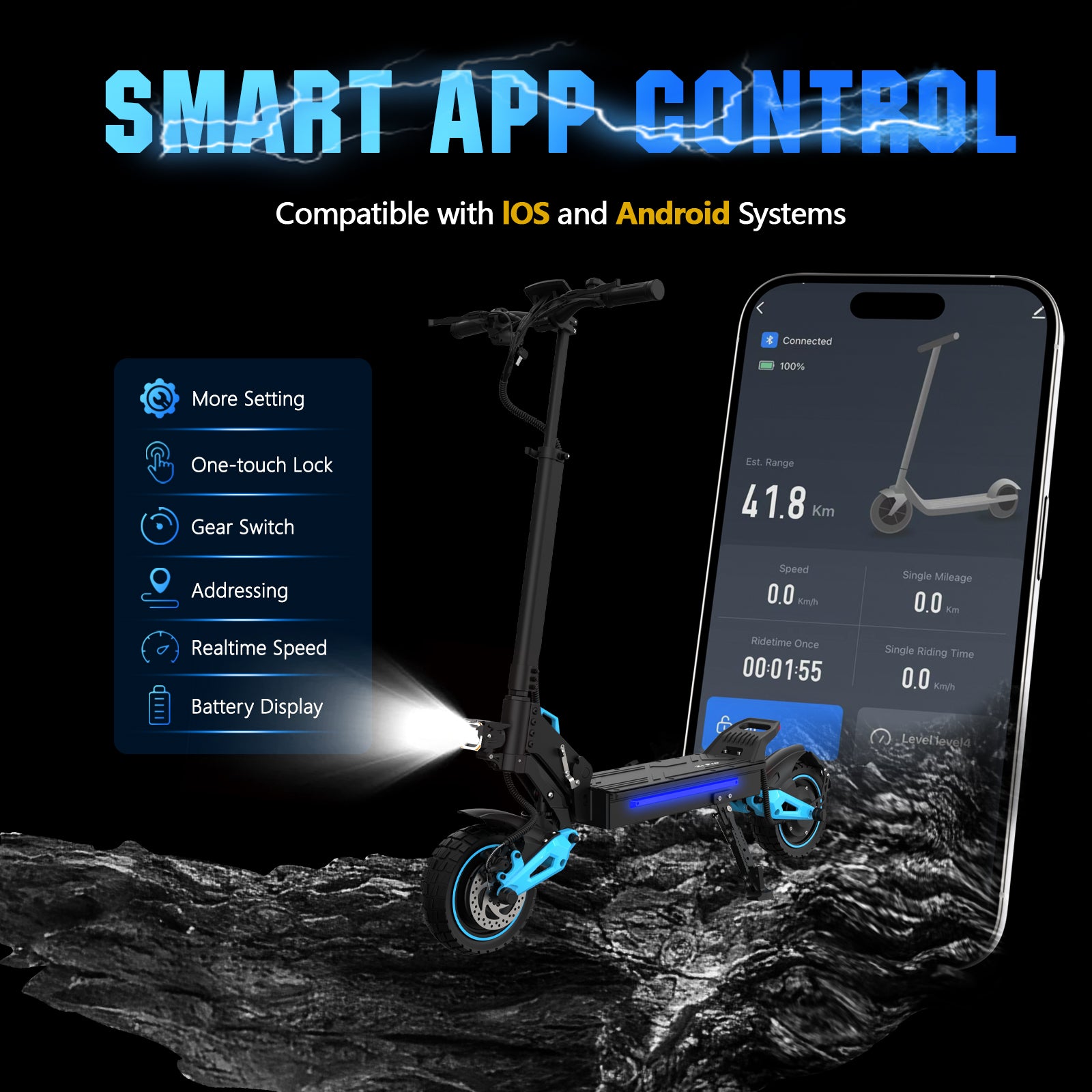 LIT-Z1PRO 800W  Adult electric scooter