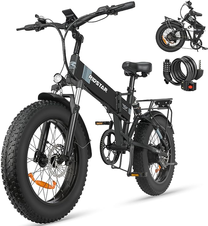 Ridstar H20 Folding Electric Bike-1