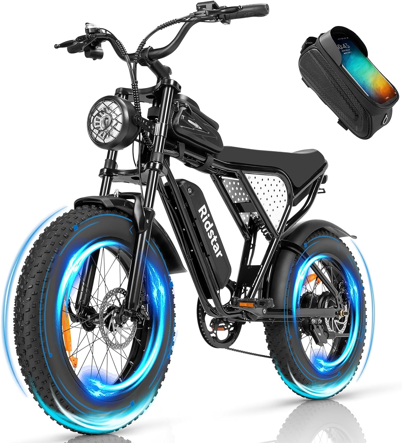 Order Ridstar Q20 1000W Fat Tire Ebike Online Ridstarebike