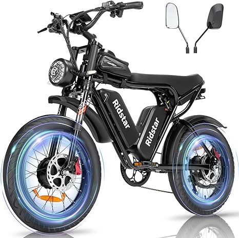 Ridstar Q20PRO 2000W Fat Tire Electric Bicycle-1
