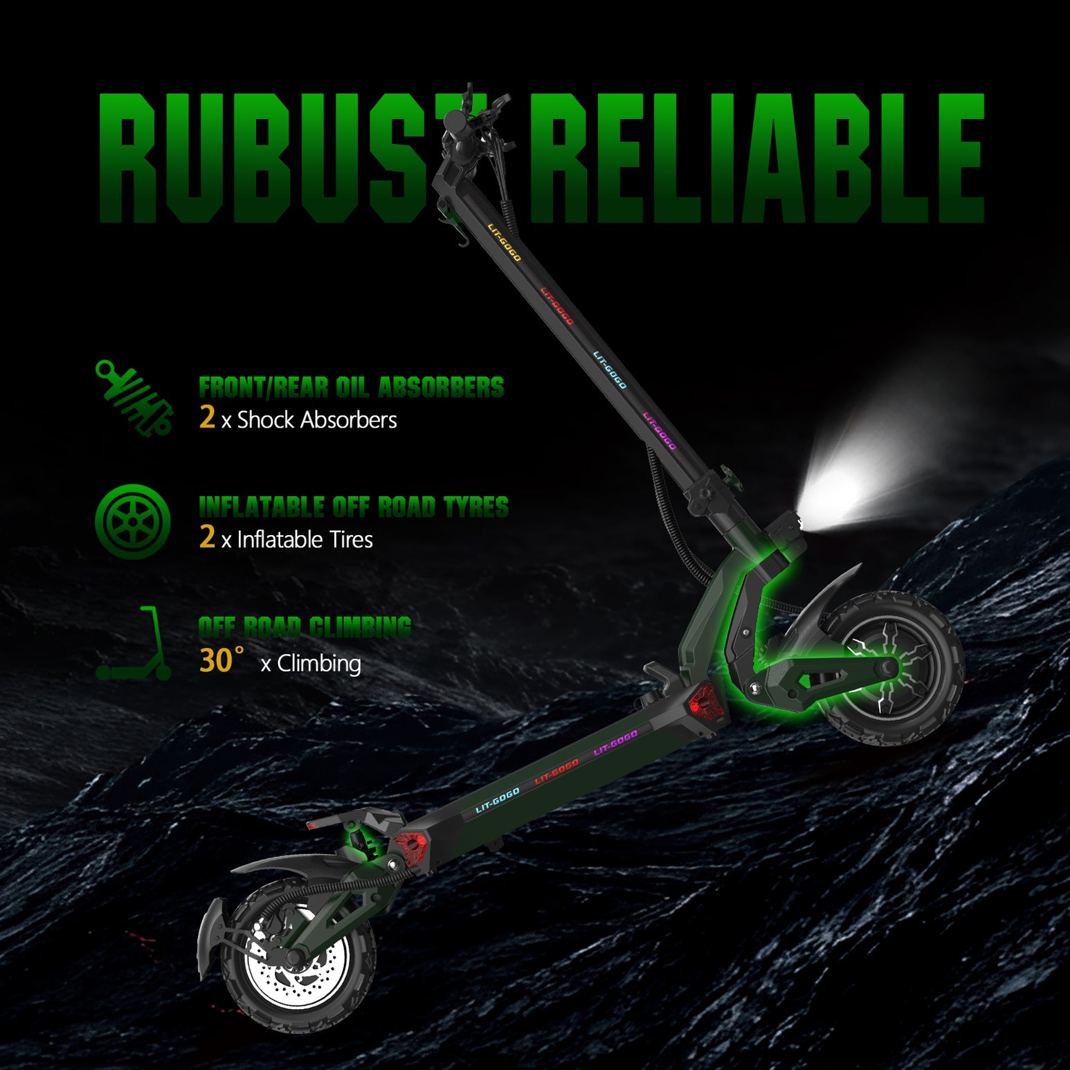 LIT-Z6 1500W  Adult electric scooter