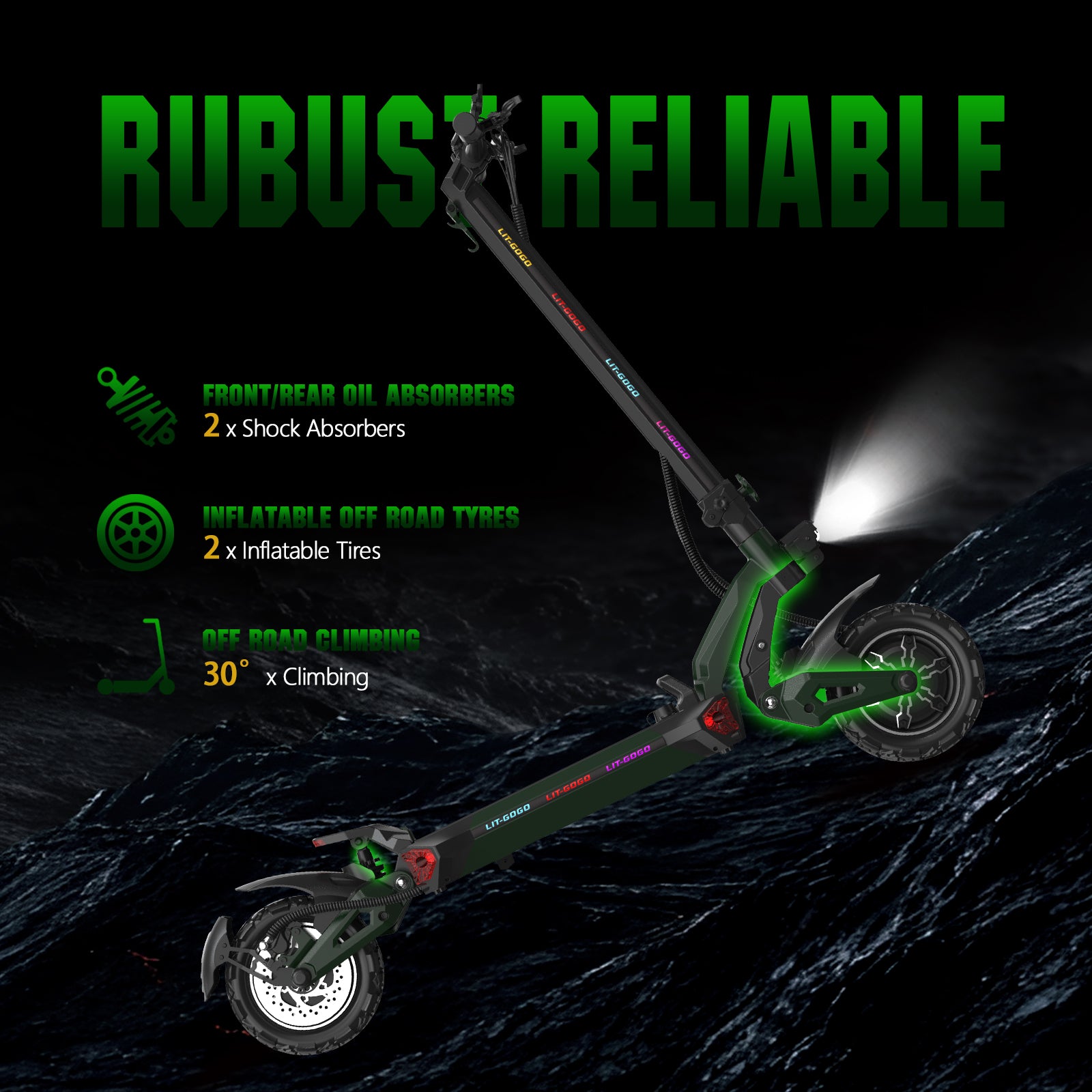 LIT-Z6 1500W  Adult electric scooter